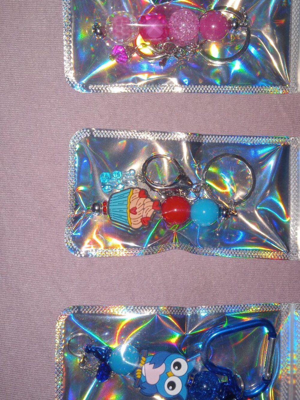 Hand Crafted Keychains / Bag Charms - Variety Of Designs